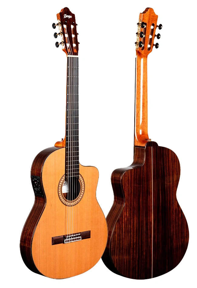 Camps NAC-2 Guitarra Clasica Electrificada Problend Caja Estrecha