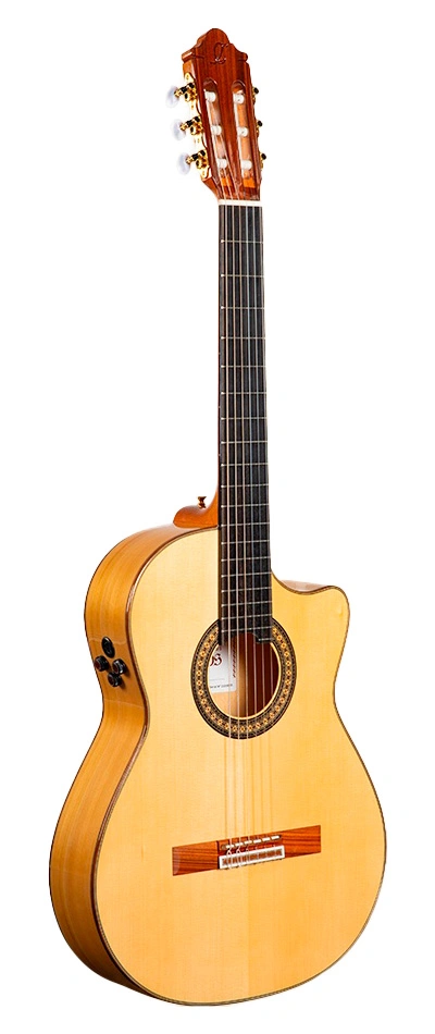 Camps FL11C Guitarra Flamenca Electrificada Flex BL - Imagen 2